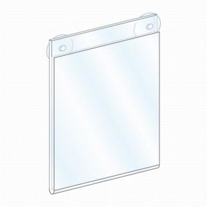 Kieszeń akrylowa z przyssawkami - 10 szt.